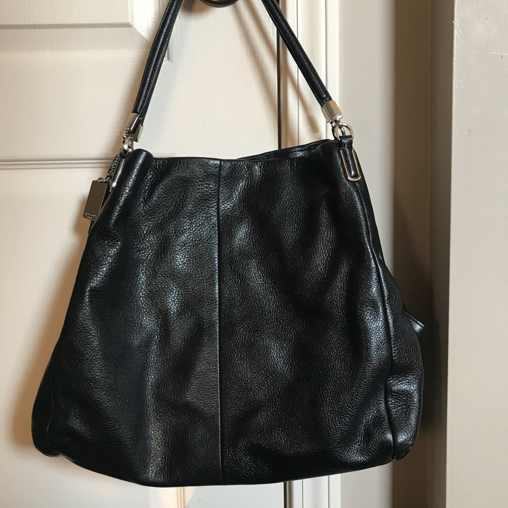 Coach leather handbag